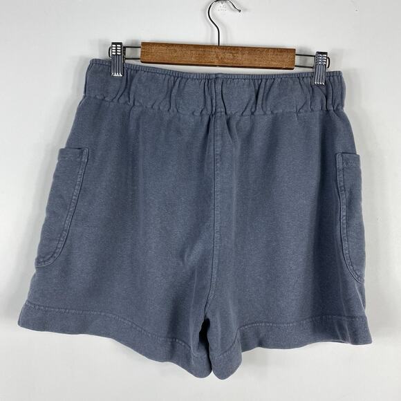 Wrap London Size 8 Hemp & Organic Cotton Jersey Shorts Gray - Picture 3 of 5